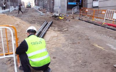 TAGUS renueva la red de abastecimiento en la Cuesta Carlos V