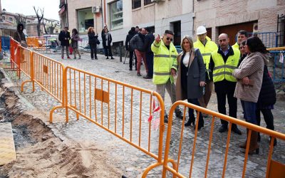 El Ayuntamiento de Toledo y TAGUS sustituyen y amplian la red de abastecimiento en el Barrio de Santa Ana