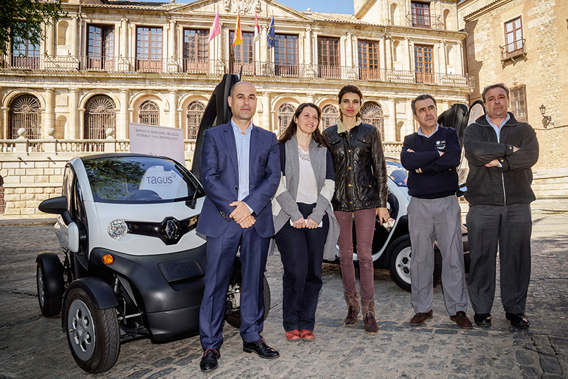 TAGUS incorpora a su flota dos nuevos vehículos eléctricos “cero emisiones”