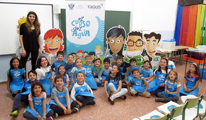 TAGUS y el Ayuntamiento de Toledo, llevan ‘El Curso del Agua’ a más de 350 escolares de Toledo