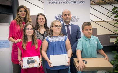 ​El I Certamen Escolar de Dibujo y Pintura organizado por el Ayuntamiento de Toledo y TAGUS “¿Qué es para ti el agua?” ya tiene ganadores
