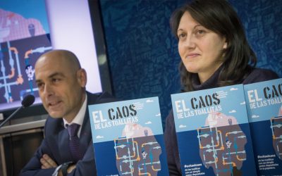 El Ayuntamiento de Toledo y Tagus lanzan una campaña para concienciar  sobre el problema de las toallitas húmedas