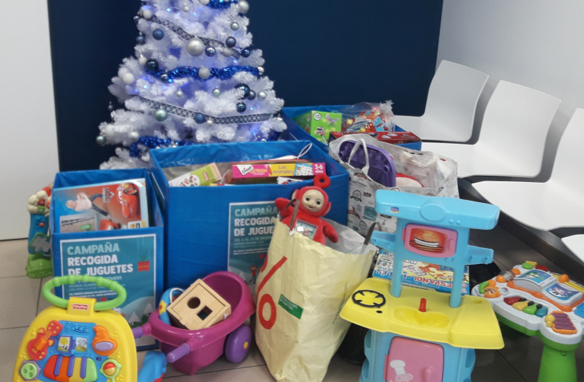 ​TAGUS muestra su lado más solidario en la campaña de recogida de juguetes de Cruz Roja 