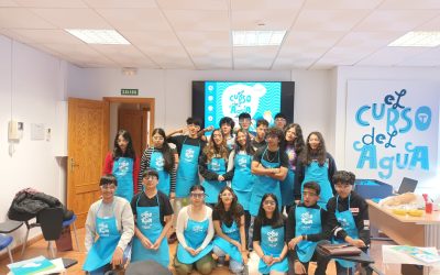 Tagus recibe un grupo de estudiantes de India en su Aula del Agua