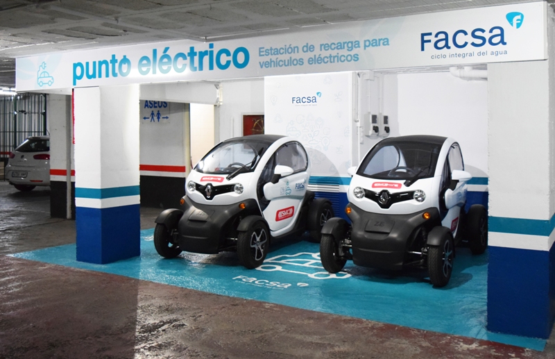 FACSA incorpora una flota de vehículos eléctricos para el desarrollo de sus servicios de alcantarillado