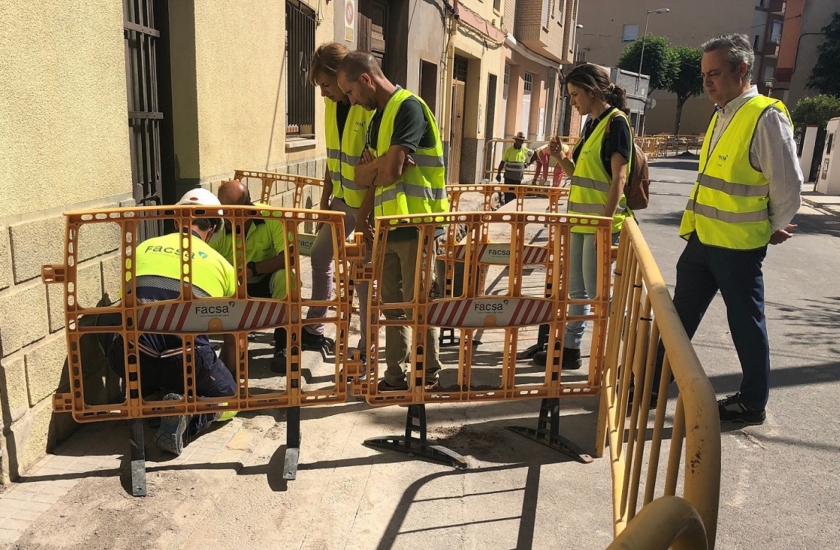 El Ayuntamiento de Almassora y FACSA renuevan las redes de agua potable de la localidad