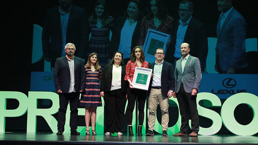 La Cátedra FACSA de la UJI recibe el premio Onda Cero en la categoría de Medio Ambiente