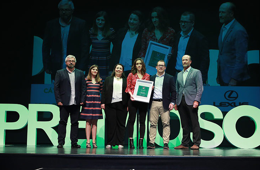 La Cátedra FACSA de la UJI recibe el premio Onda Cero en la categoría de Medio Ambiente