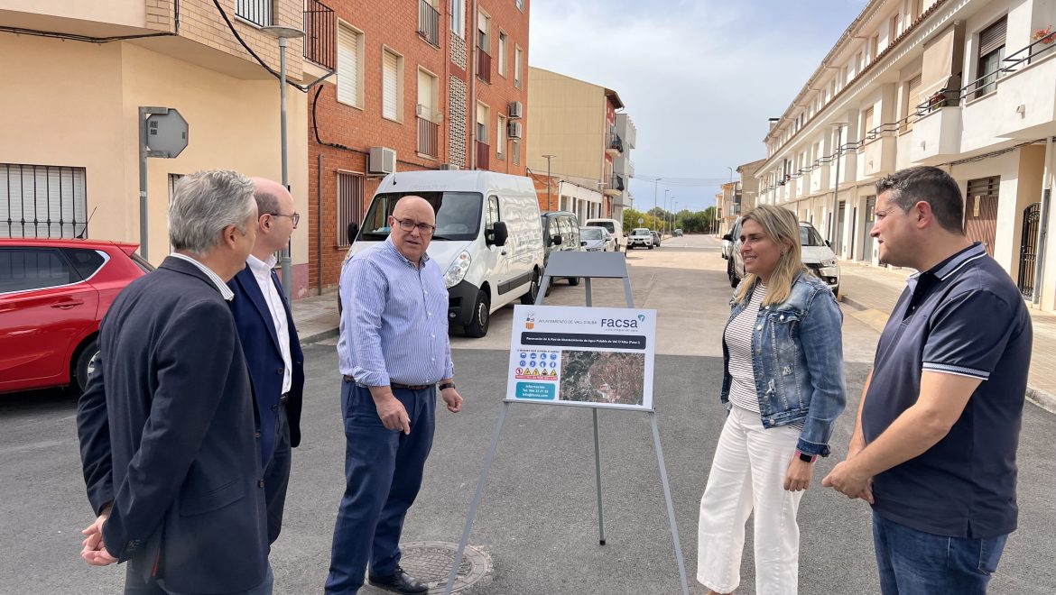 El Ayuntamiento de Vall d’Alba y Facsa mejoran la eficiencia y sostenibilidad del servicio de abastecimiento de agua con las últimas renovaciones de la red