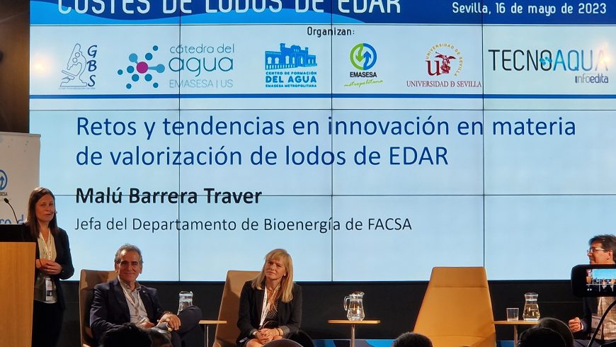 Facsa destaca el papel de la innovación en la recuperación de productos de valor añadido a partir de los lodos de EDAR