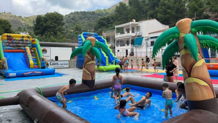 Un año más el Ayuntamiento de La Vall d’Uixó y Facsa llevan ‘La Festa de l’Aigua’ a Les Coves de Sant Josep