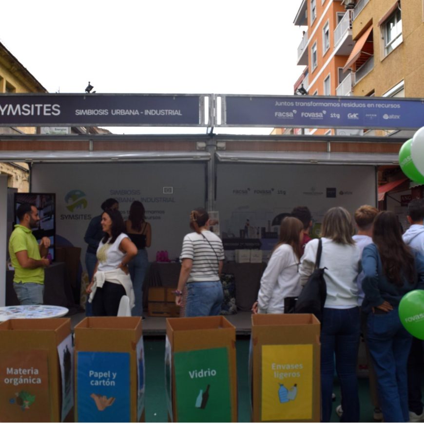 SYMSITES lleva la economía circular a la Fira de Cocentaina con un modelo que integra agua, energía y recursos