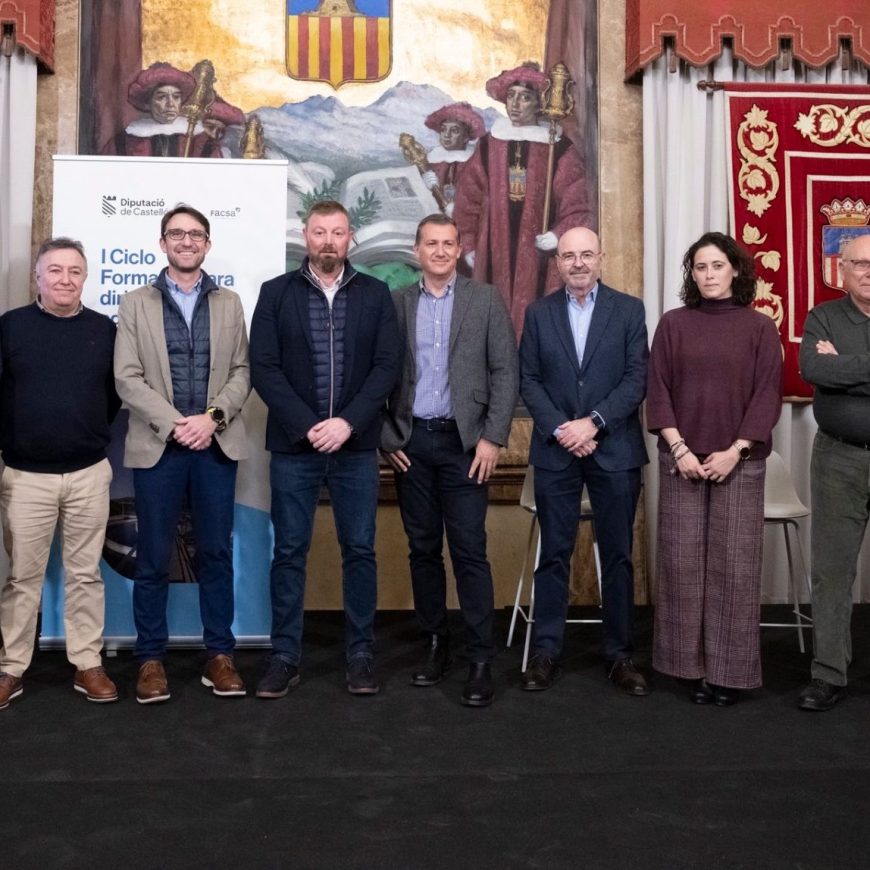 La Diputación y Facsa cierran el I Ciclo Formativo para Dirigentes del Agua con una hoja de ruta para afrontar los grandes desafíos hídricos de Castellón