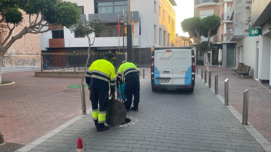 Facsa refuerza los trabajos preventivos en la red de saneamiento de Xilxes ante la subida de temperatura
