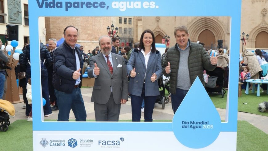 Cientos de participantes celebran el Día Mundial del Agua en Castellón