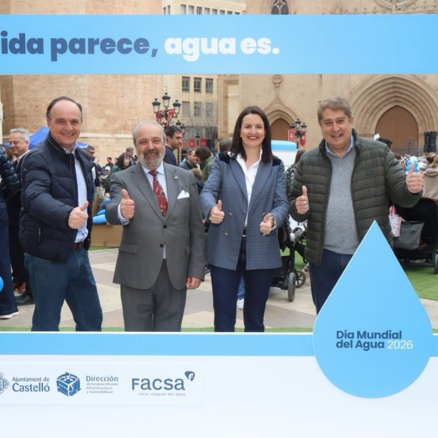 Cientos de participantes celebran el Día Mundial del Agua en Castellón